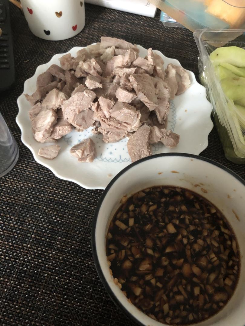 没有猪jio的沙姜猪腿肉
