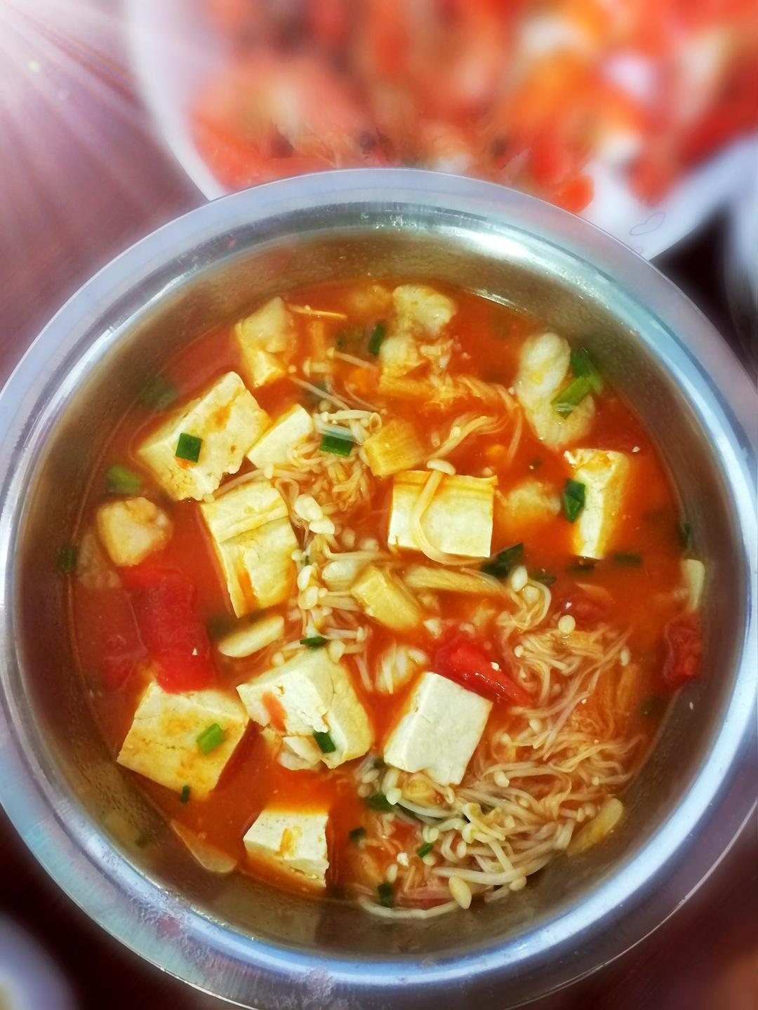 龙利鱼豆腐煲