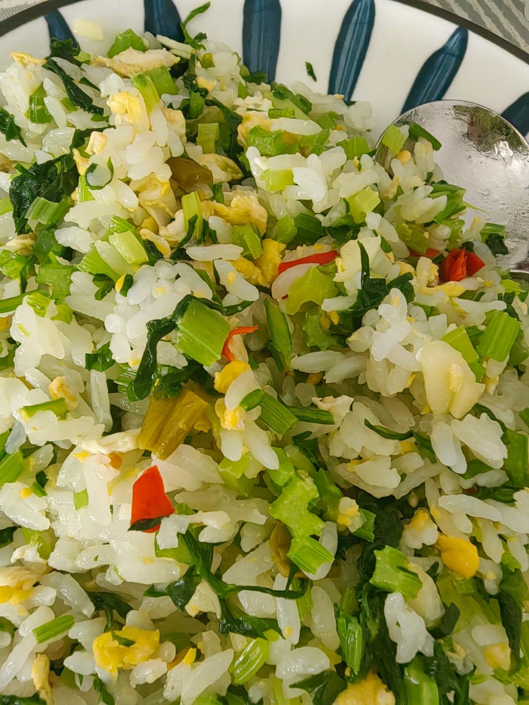 香芹蛋炒饭