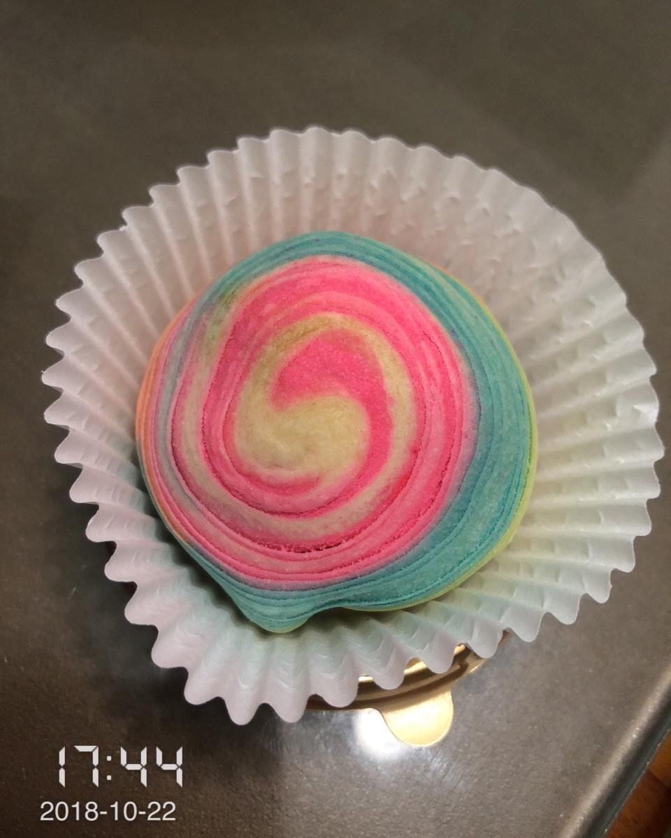 彩虹蛋黄酥