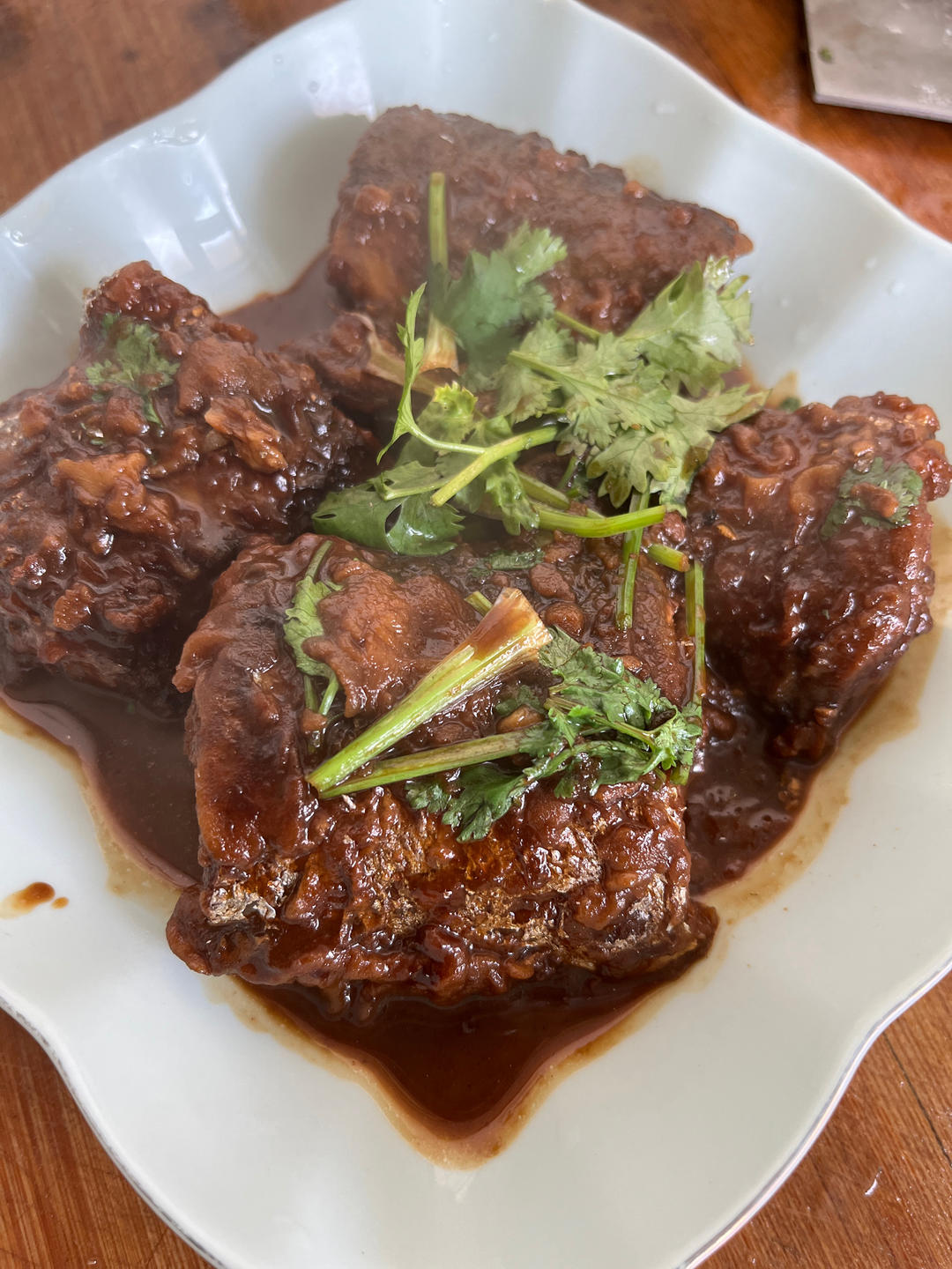 海边的味道--红烧鲅鱼段