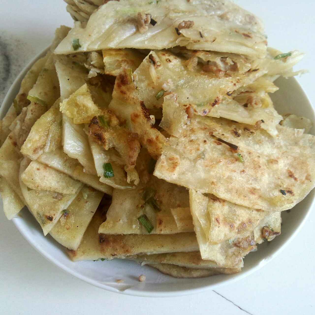 自制葱油饼