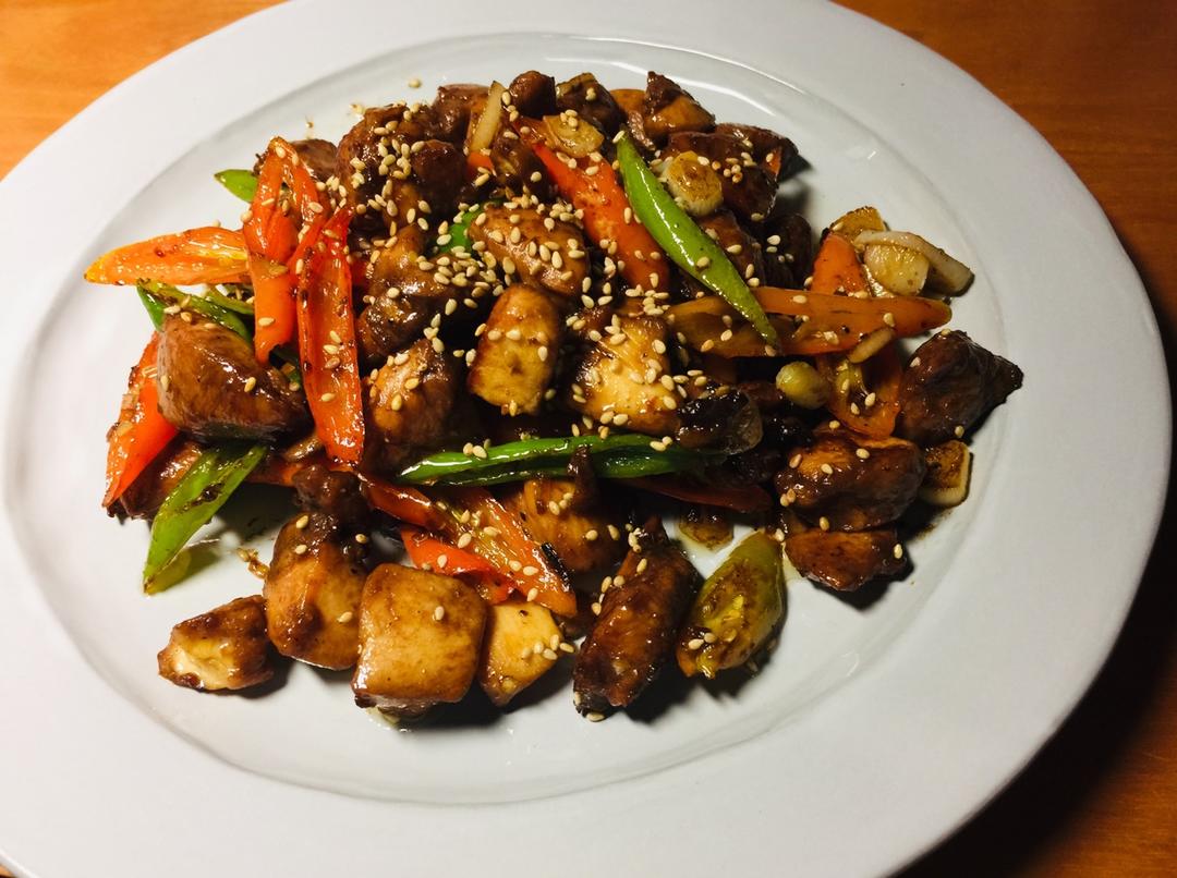青椒炒鸡胸肉