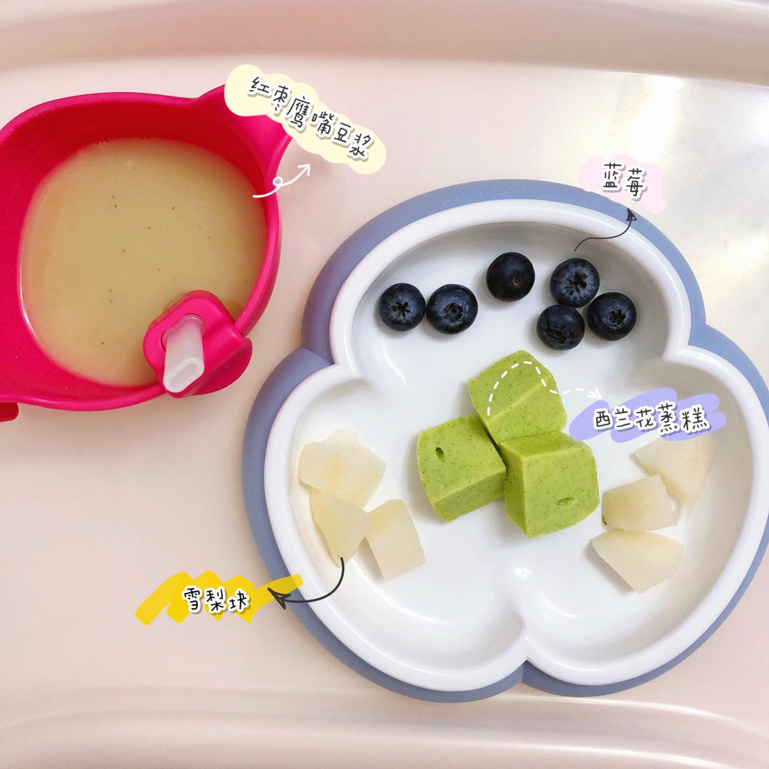 宝宝辅食：西兰花蒸糕
