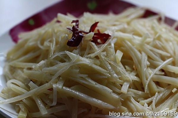 尖椒土豆丝的做法