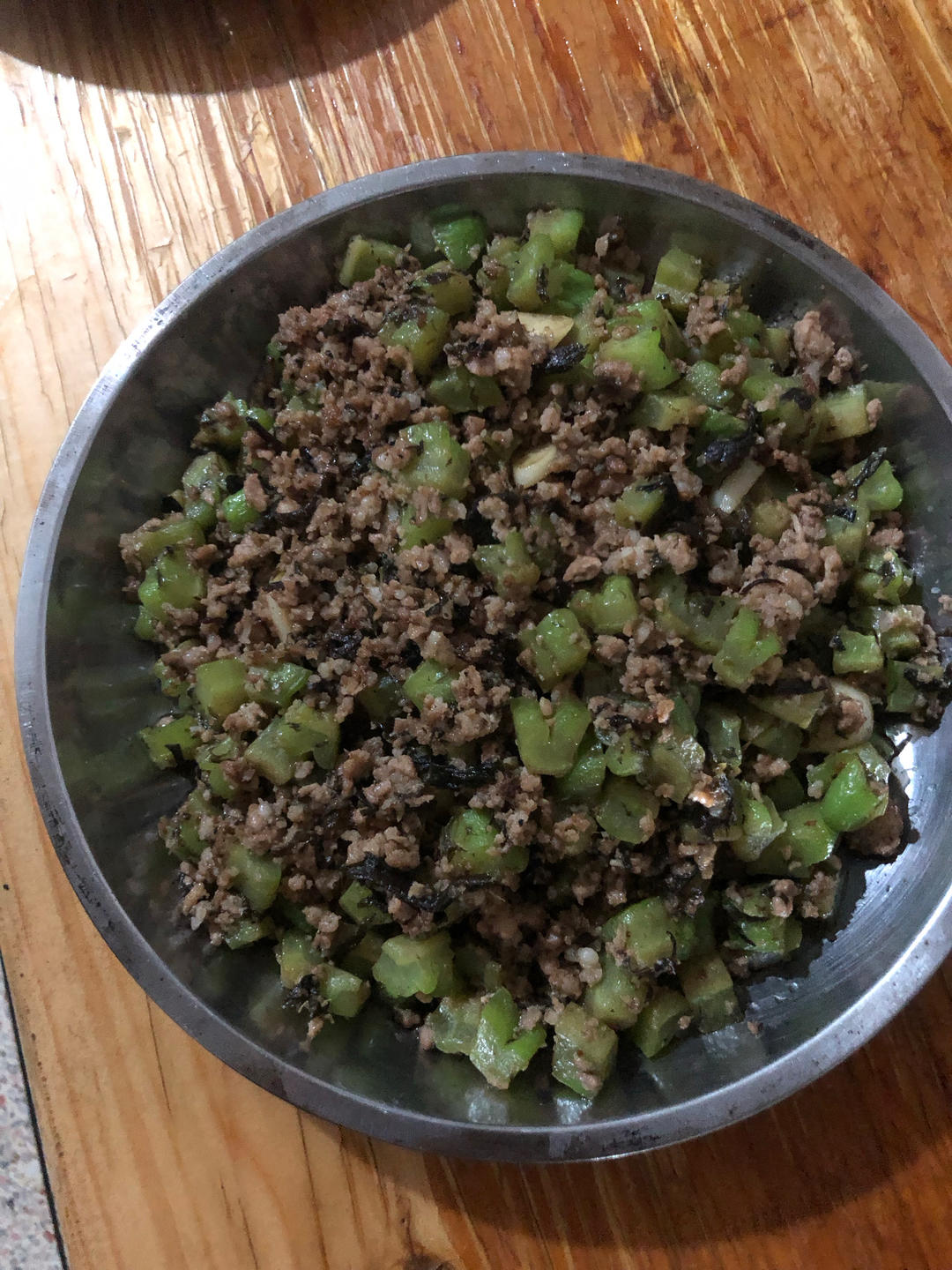 苦瓜橄榄菜肉末
