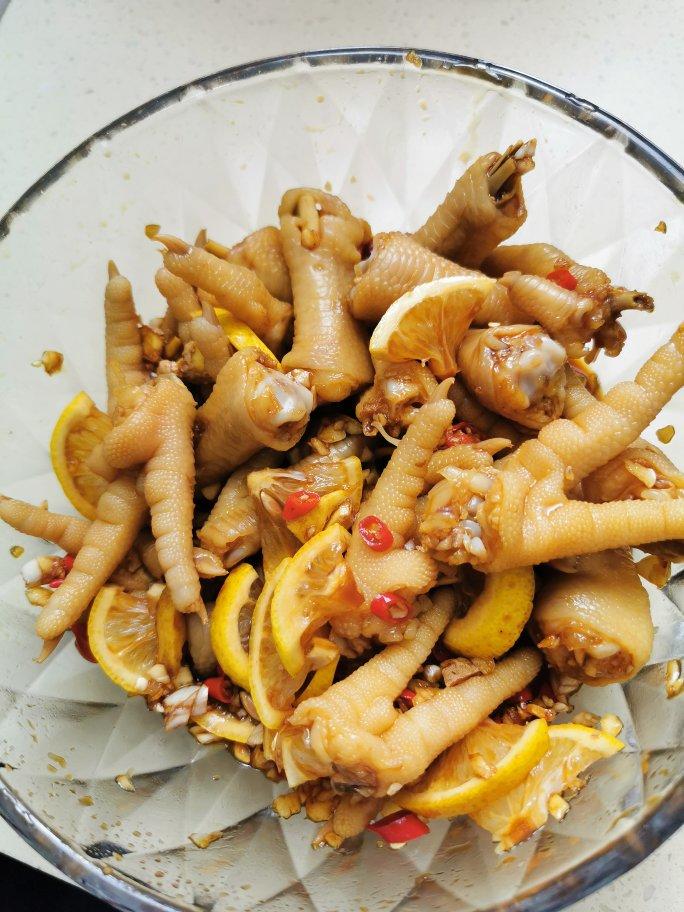 超简单的柠檬无骨鸡爪