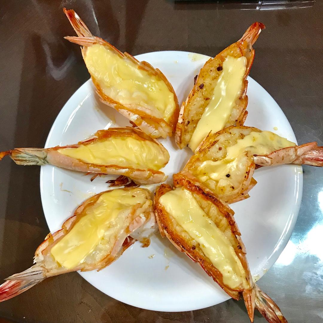 黄油煎虾