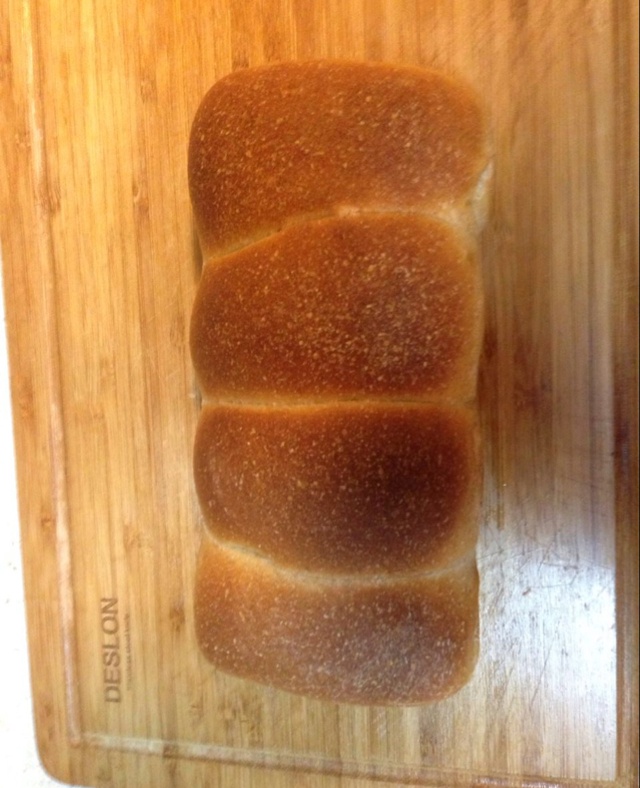 无油无糖 全麦面包 【无需面包机】