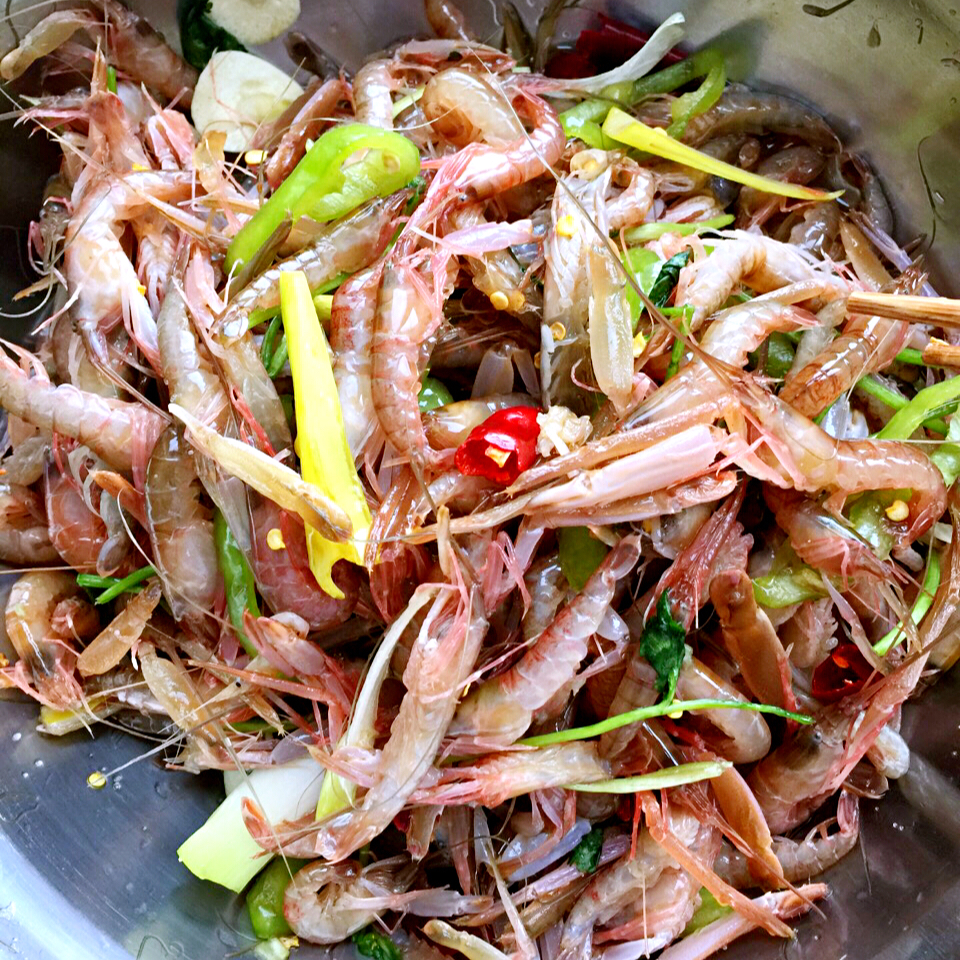 生拌嘎巴虾