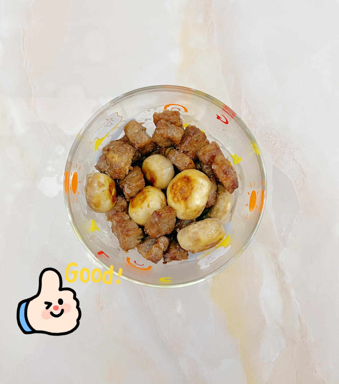 蒜香黑椒口蘑炒牛肉❗️真的是味觉天花板