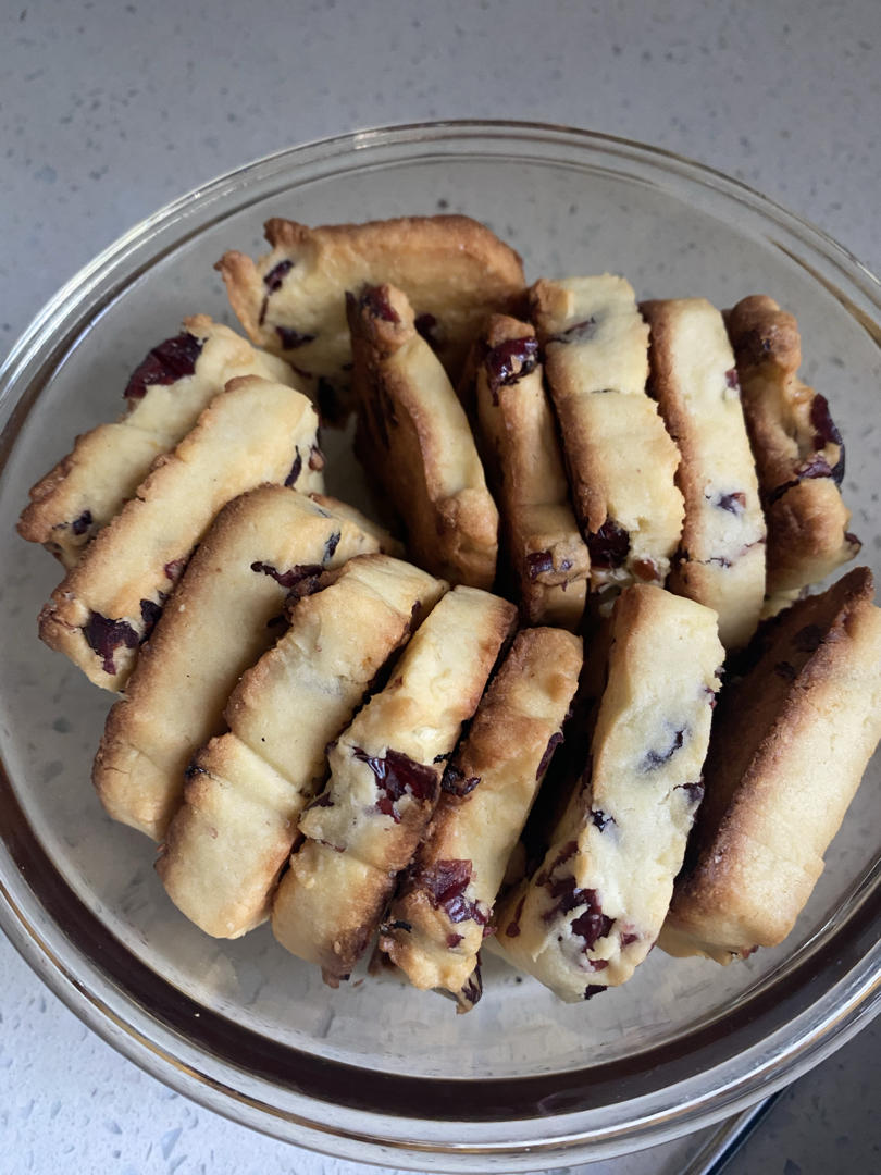 开店朋友给的配方，杏仁片巧克力豆曲奇➕蔓越莓曲奇