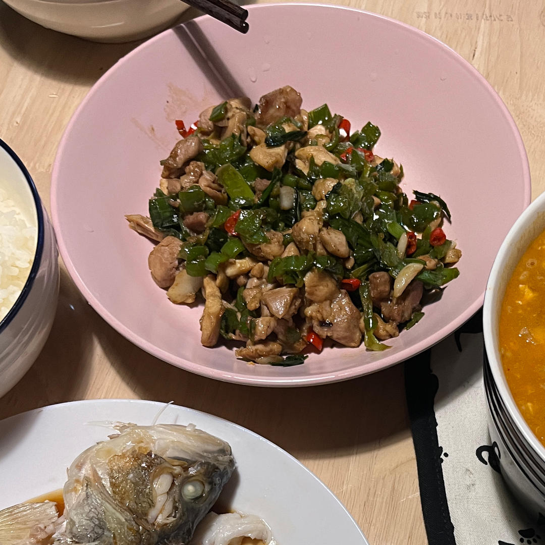 小炒鸡腿肉