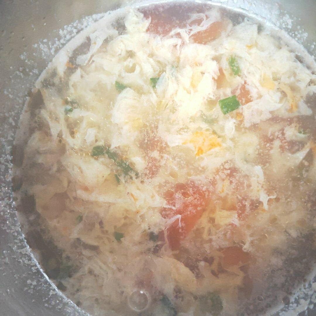 西红柿鸡蛋汤