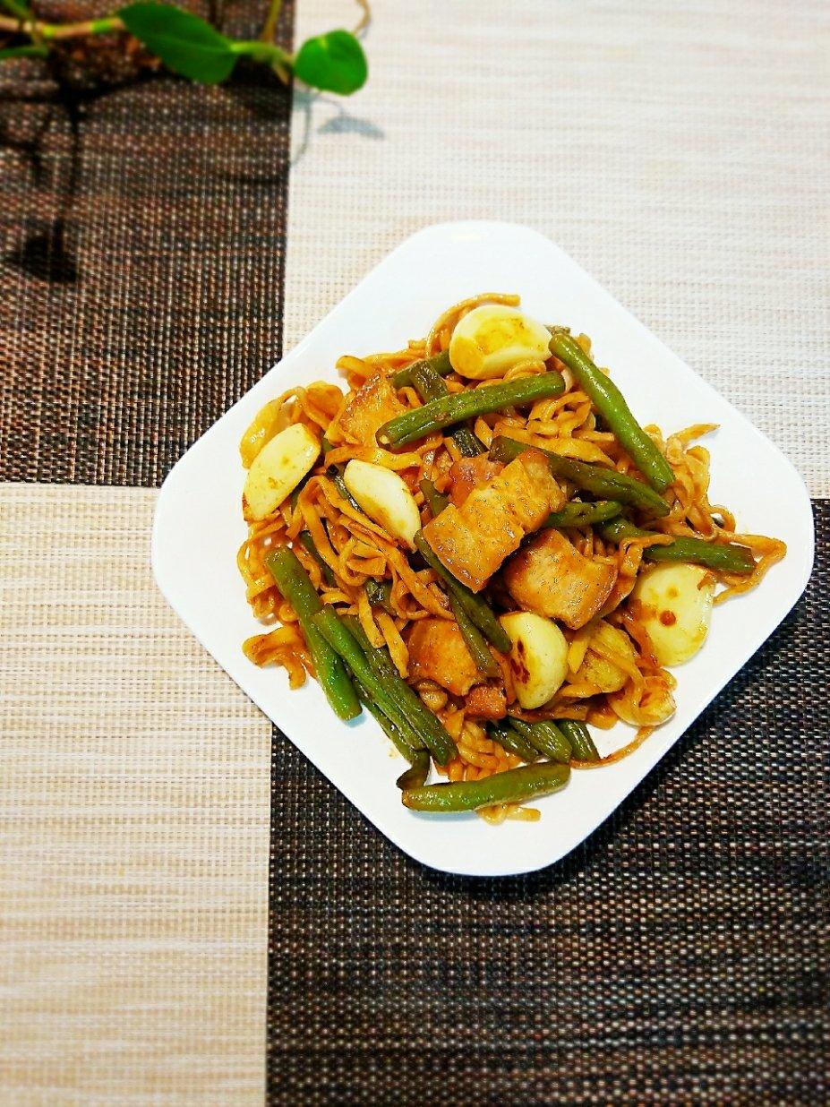 芸豆焖面（附万能的腌肉不老的办法）