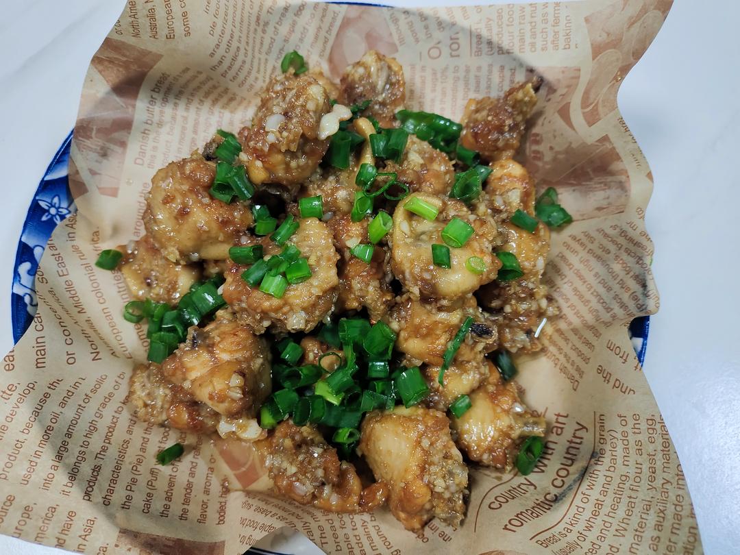 蒜香鸡翅｜孩子们的最爱