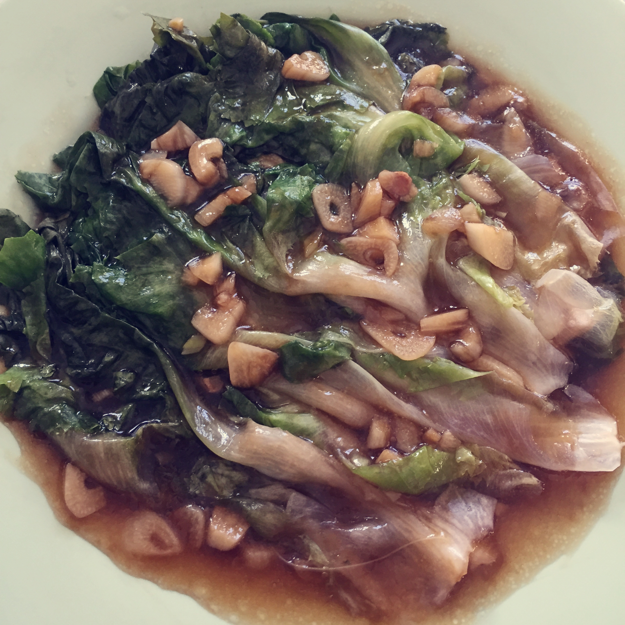 家常菜 蚝油生菜