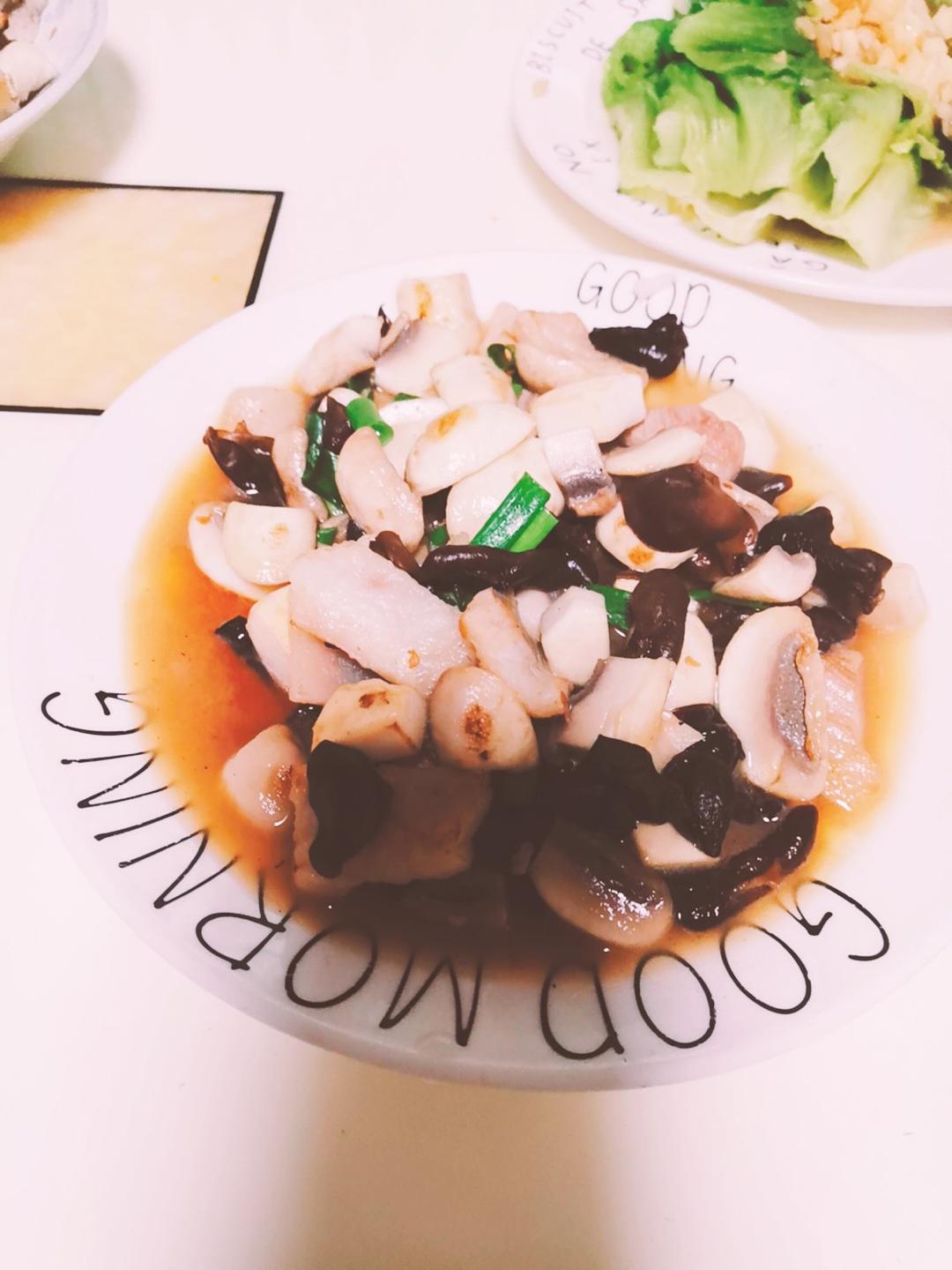 红烧蘑菇/炒口蘑