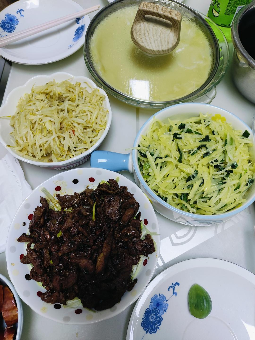 京酱肉丝简易版