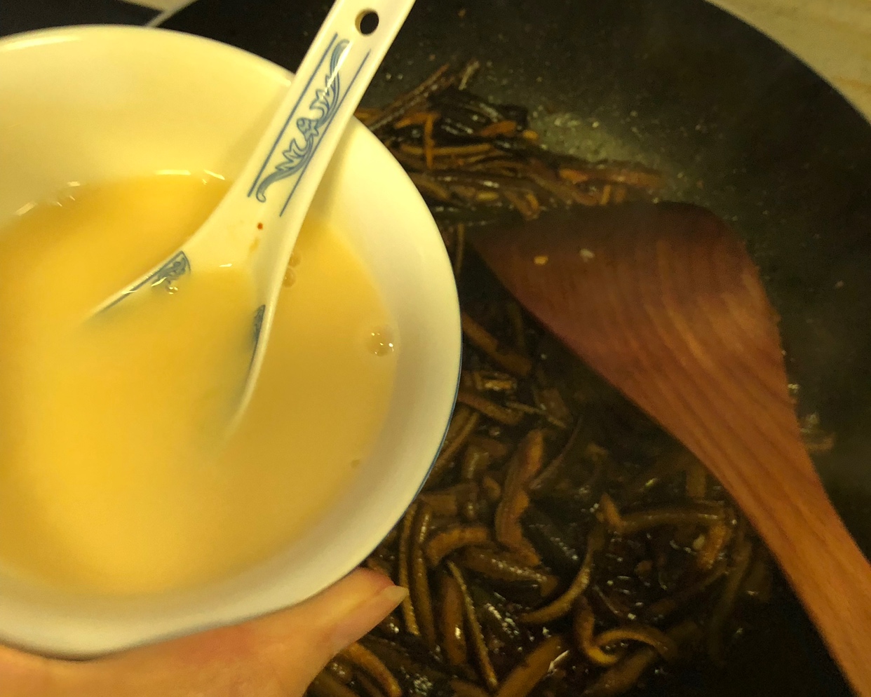 老上海味道—响油鳝丝的做法 步骤9