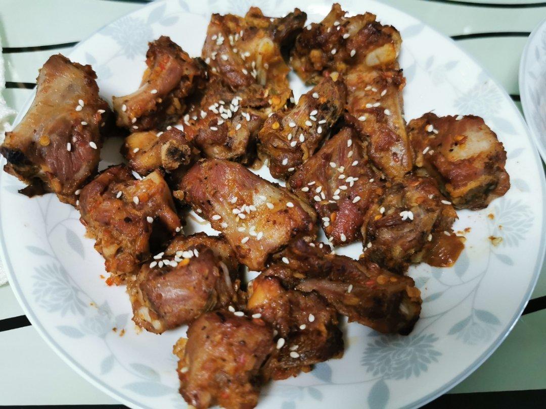 锡纸烤排骨