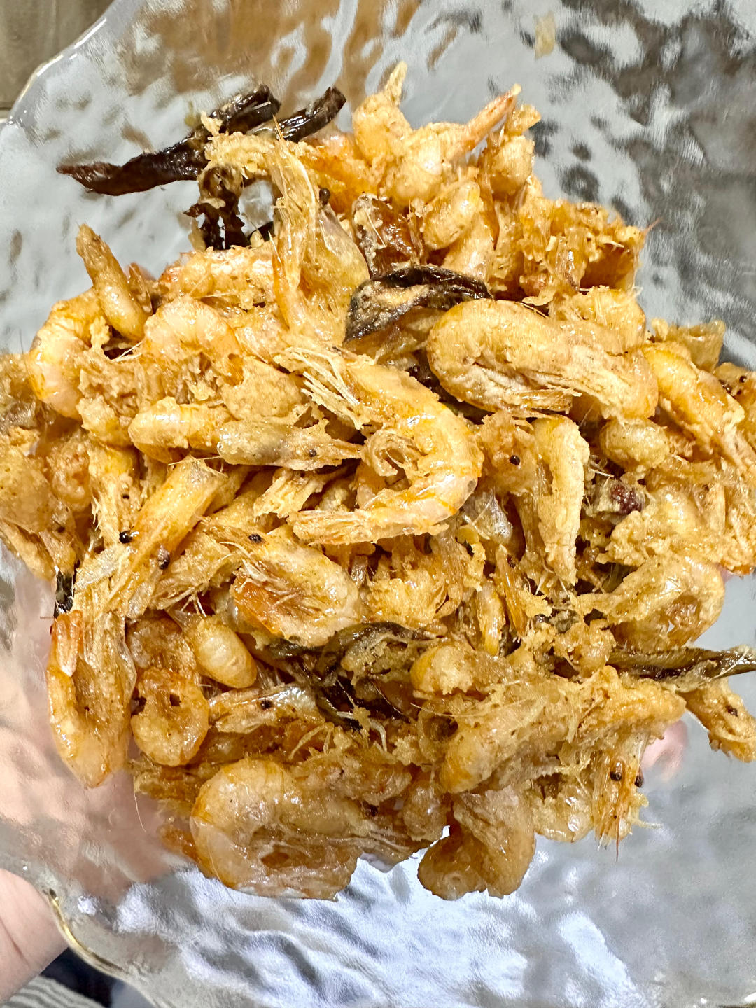 超级好吃椒盐小河虾