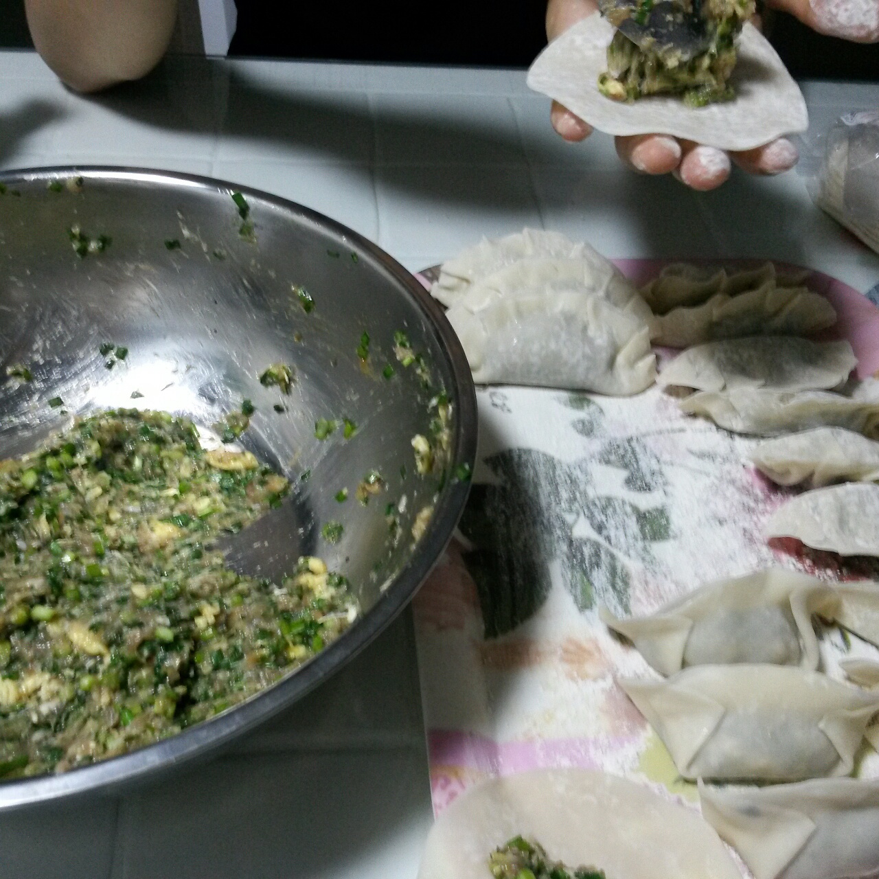 猪肉韭菜饺子