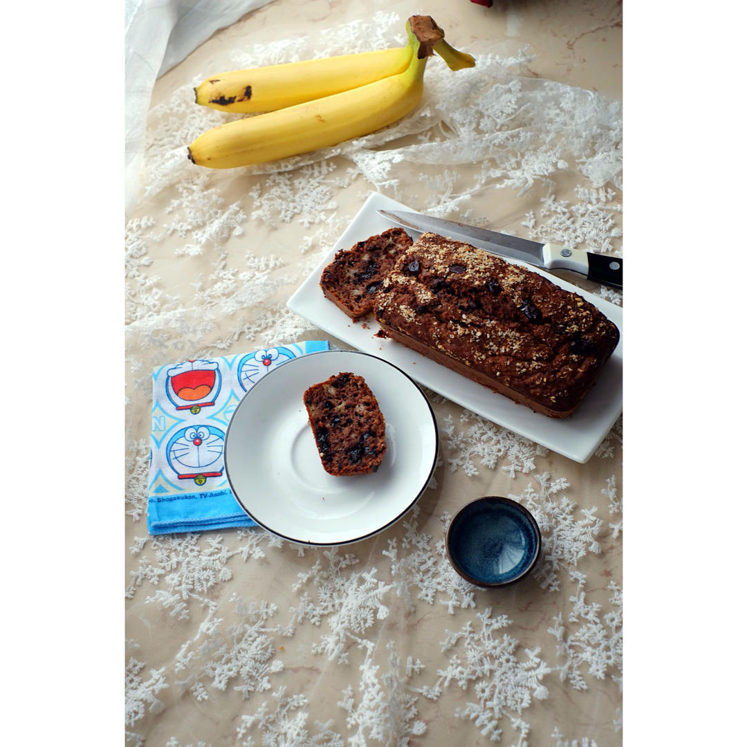 可能是最好吃的香蕉巧克力蛋糕