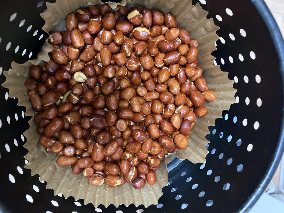 油炸花生米_空气炸锅