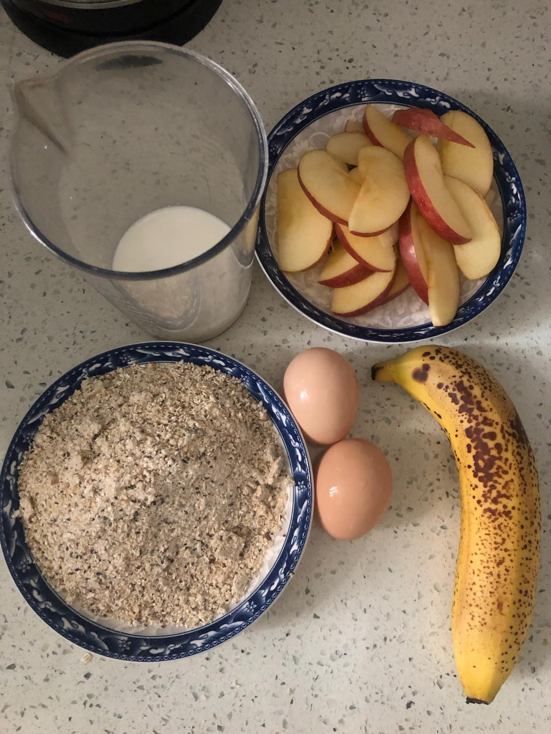 燕麦香蕉苹果燕麦派