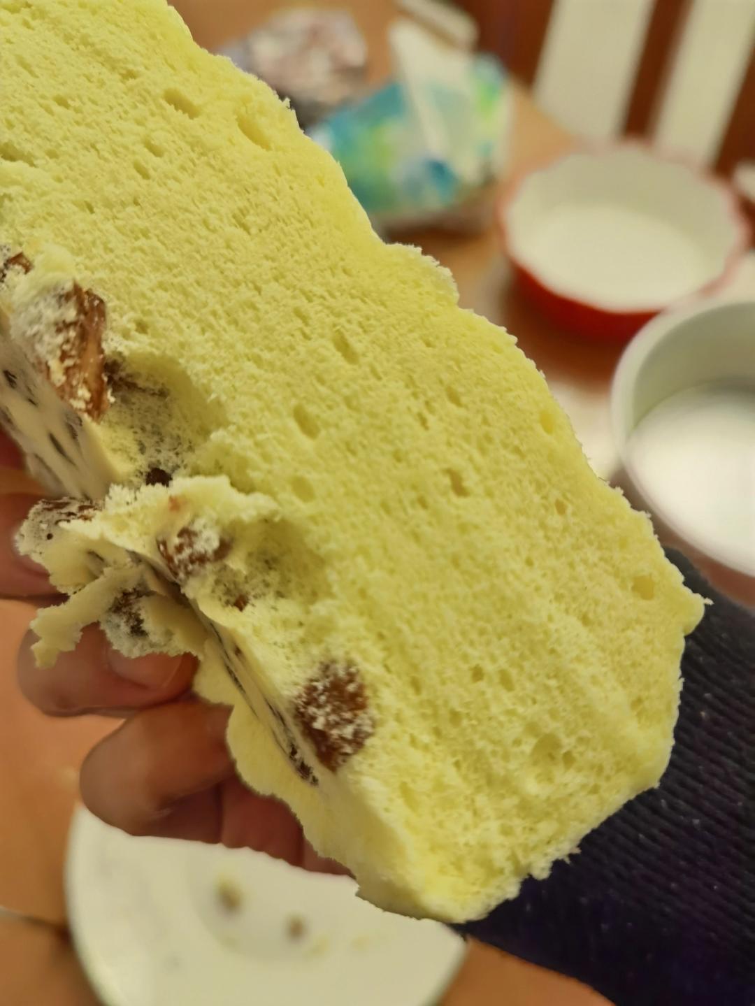 蒸蛋糕（戚风做法）6寸