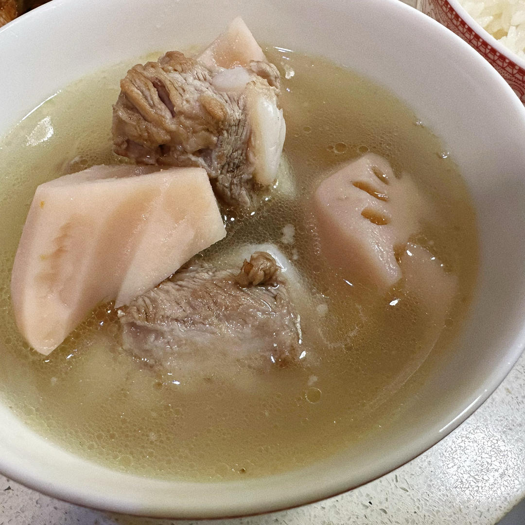 正宗湖北莲藕排骨汤