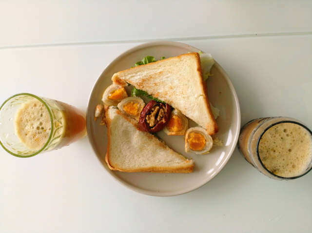 快手早餐-吐司小披萨