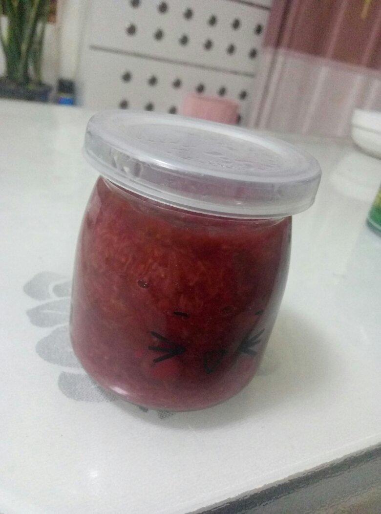 自制无添加草莓酱