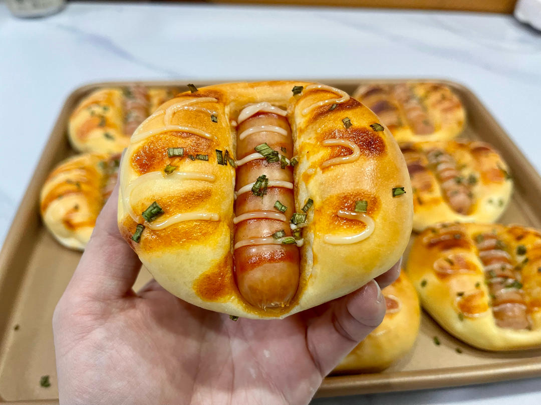 纯奶手撕吐司的做法 步骤1