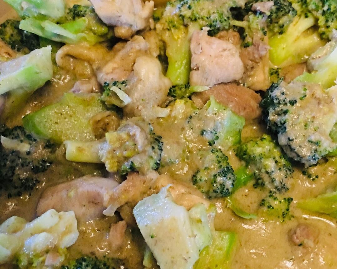 拌饭佳品快手泰式青咖喱鸡