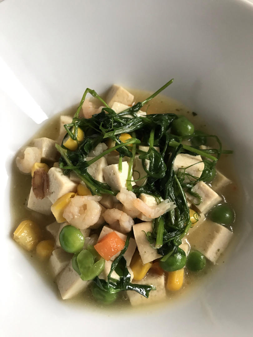 虾仁豆腐羹【六月鲜轻盐昆布酱油】