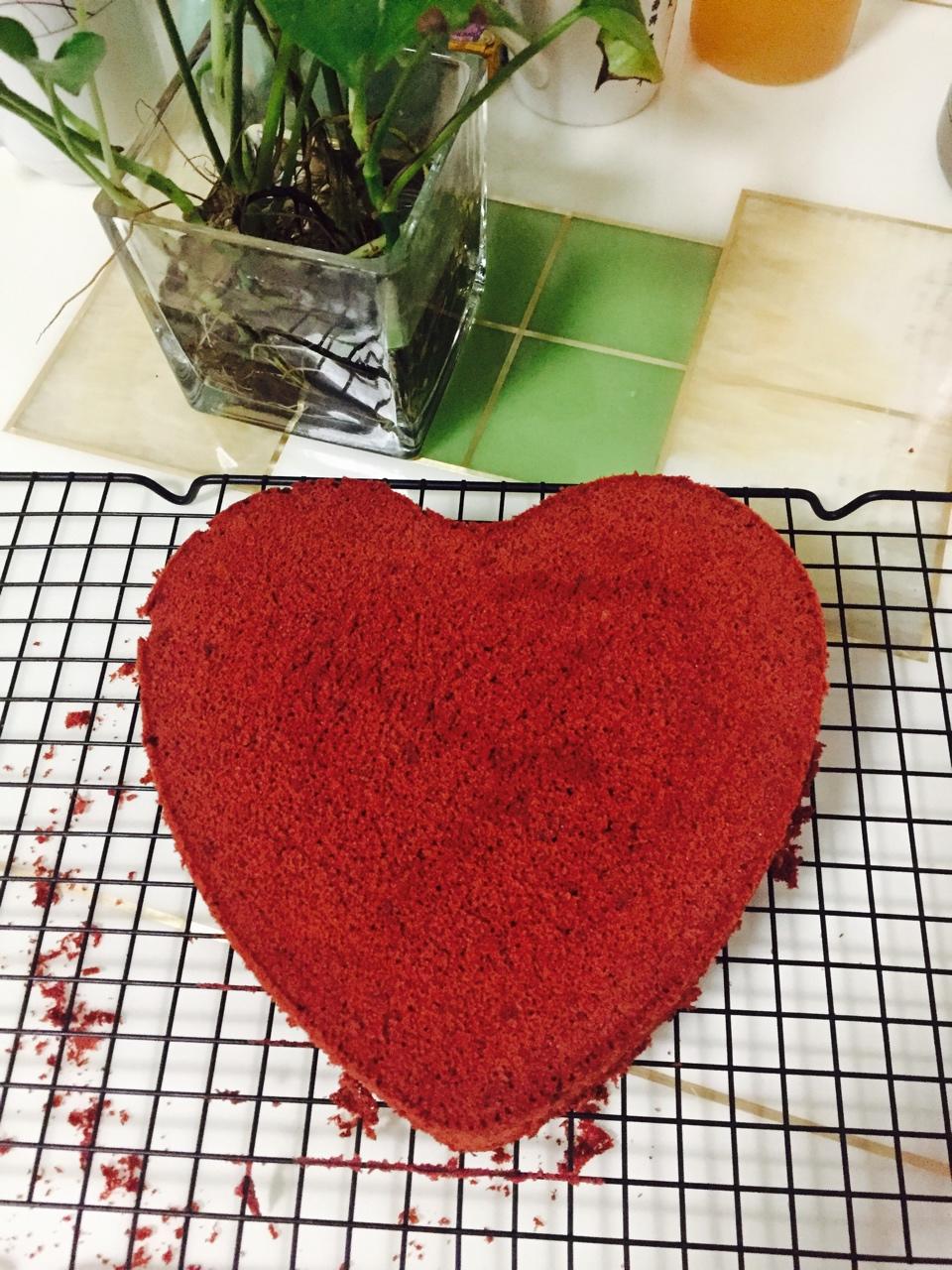 红丝绒蛋糕卷（完美毛巾底）