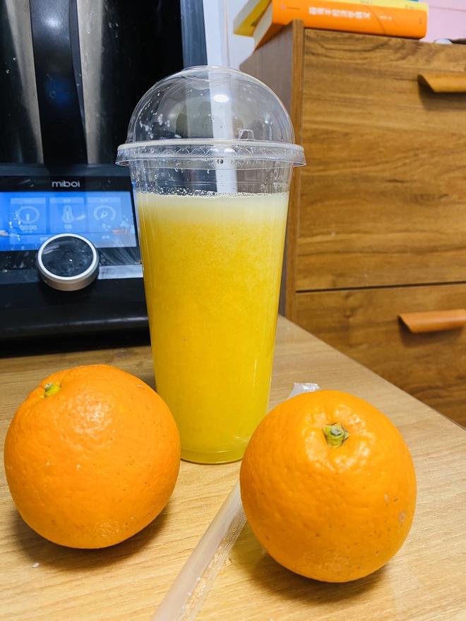 米博多功能烹饪机，3分钟鲜橙汁饮品的做法