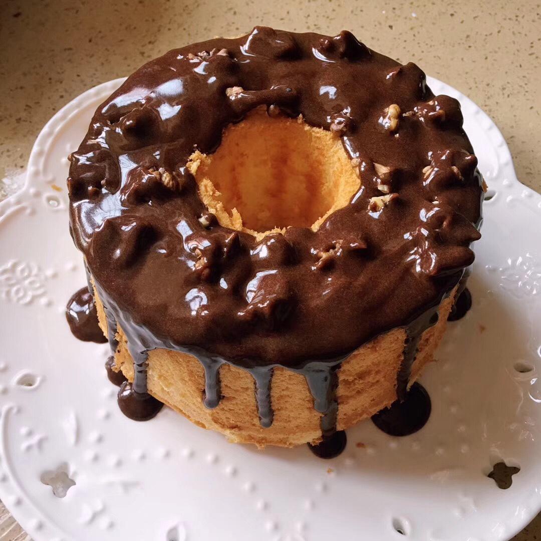 巧克力甘纳许淋面