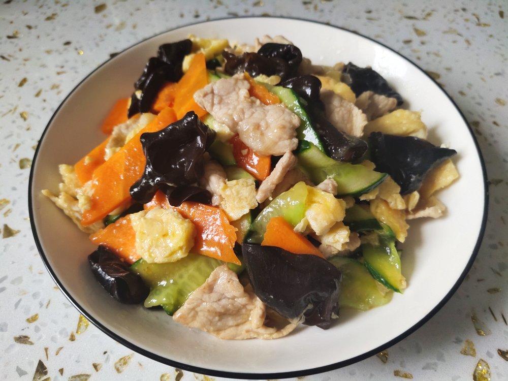 小麻花eva做的木须肉