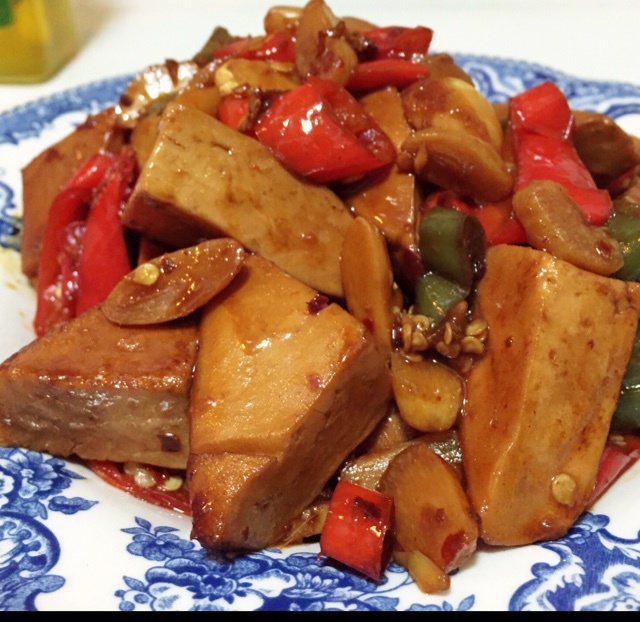 家常豆腐(彩椒版)