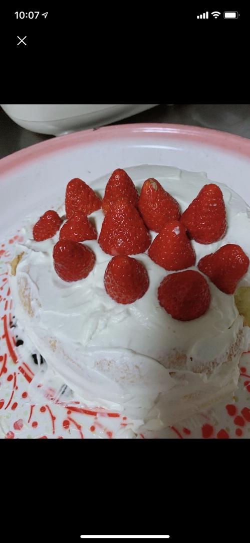 家庭版简单水果蛋糕🎂