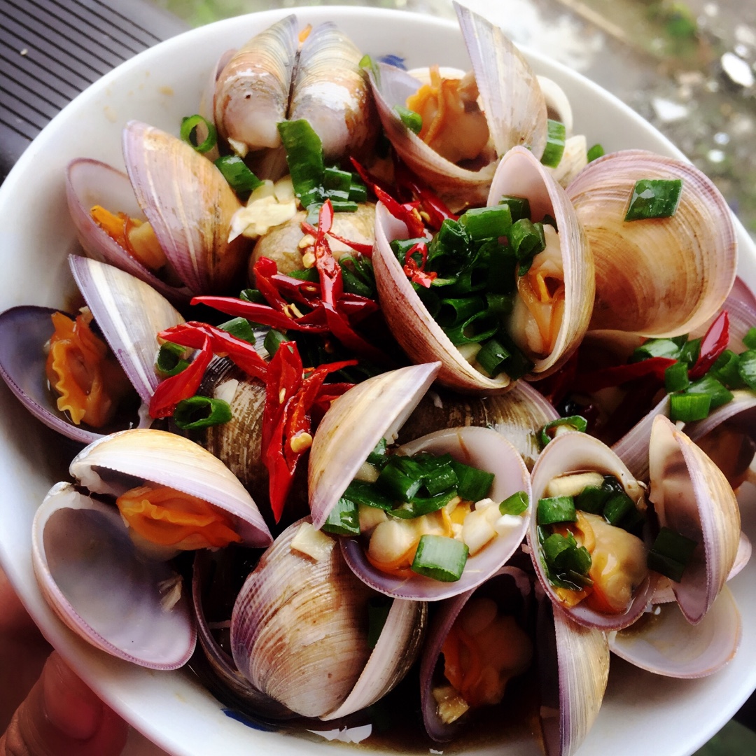 葱油蛤蜊