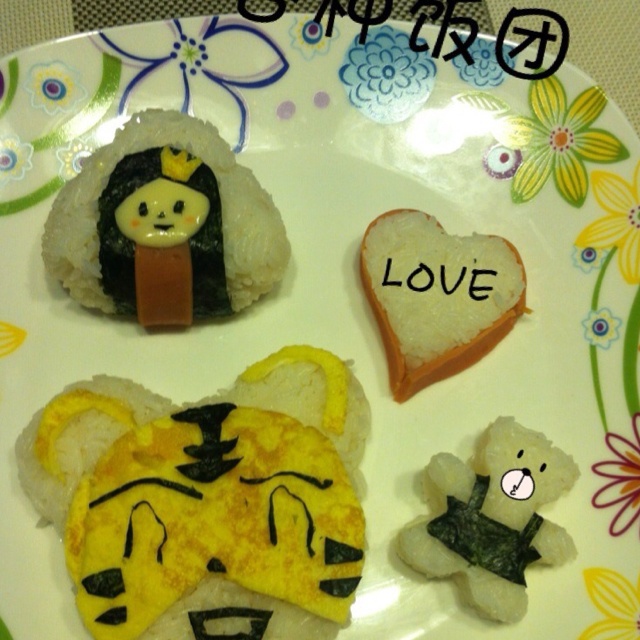 公主风小女孩饭团