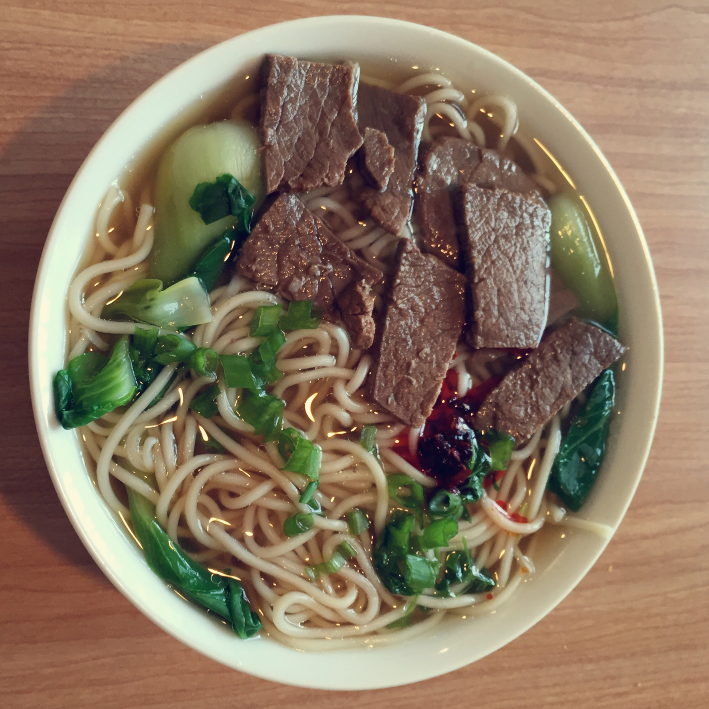 清汤牛肉面
