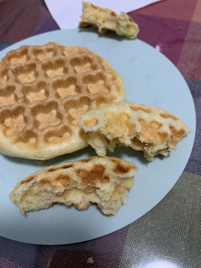 健康早餐--夹心华夫饼
