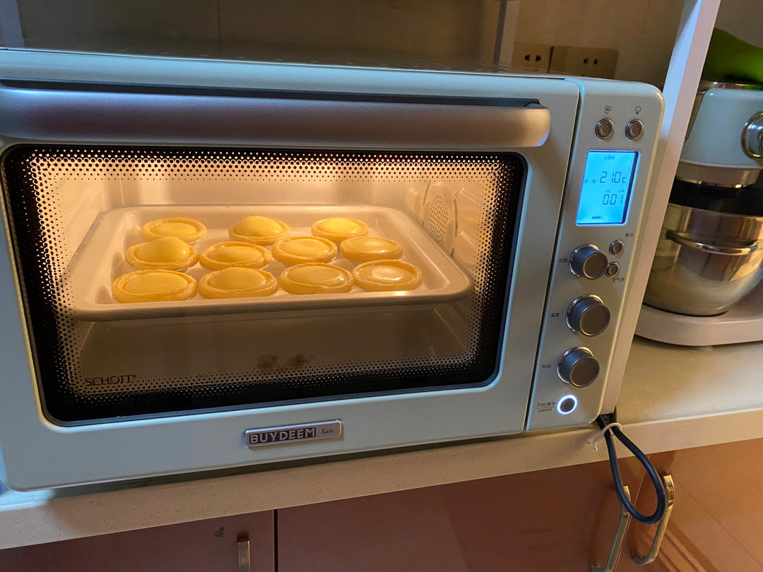 不加淡奶油蛋挞