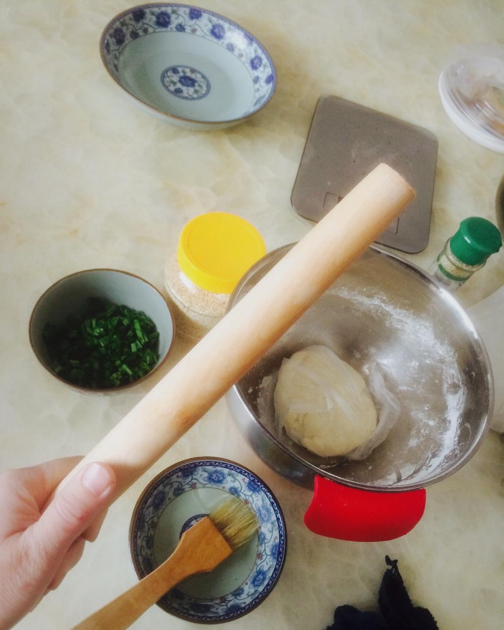 家常葱油饼