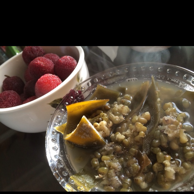 绿豆海带糖水